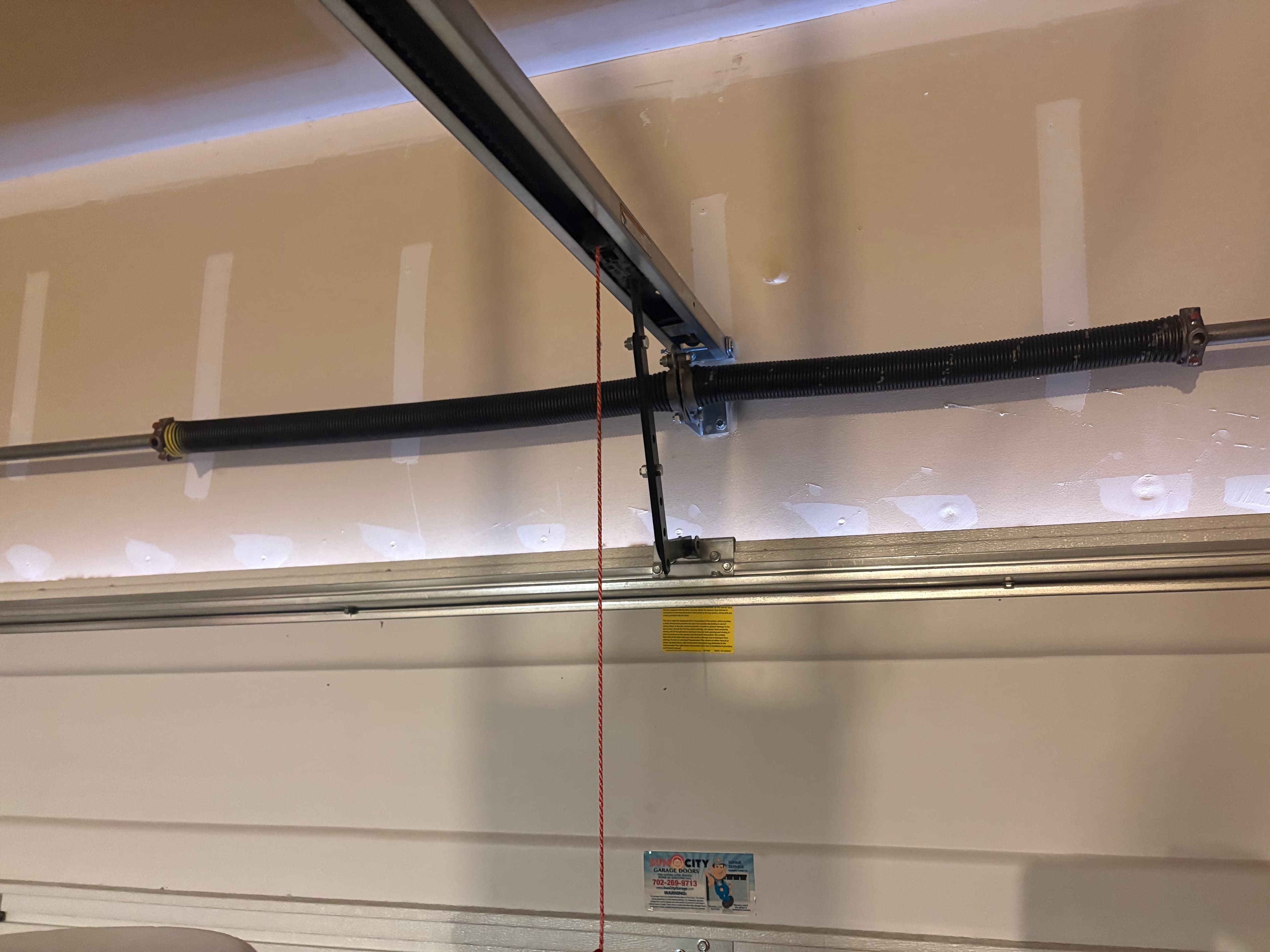 Project New Garage Door Springs Installed in North Las Vegas image