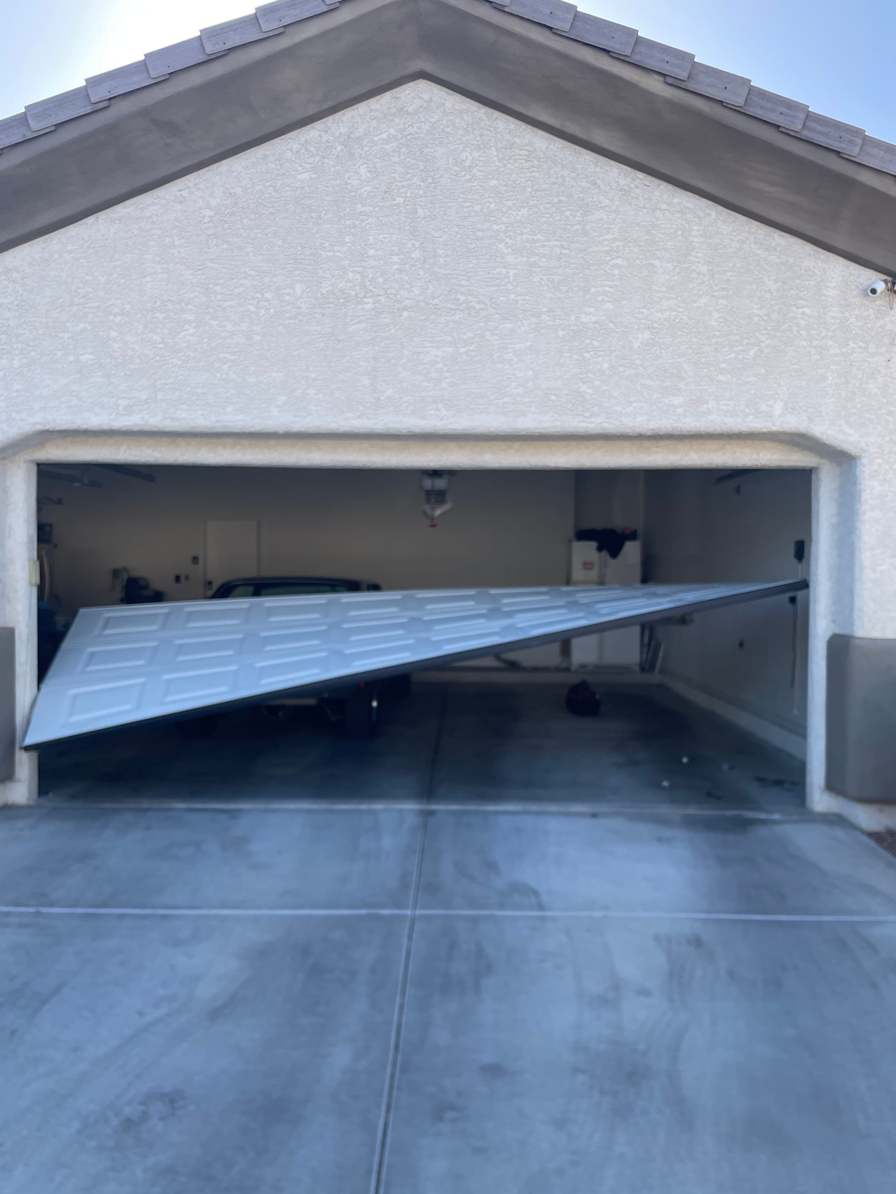 Project Off Track garage door repair in North summerlin Nevada image