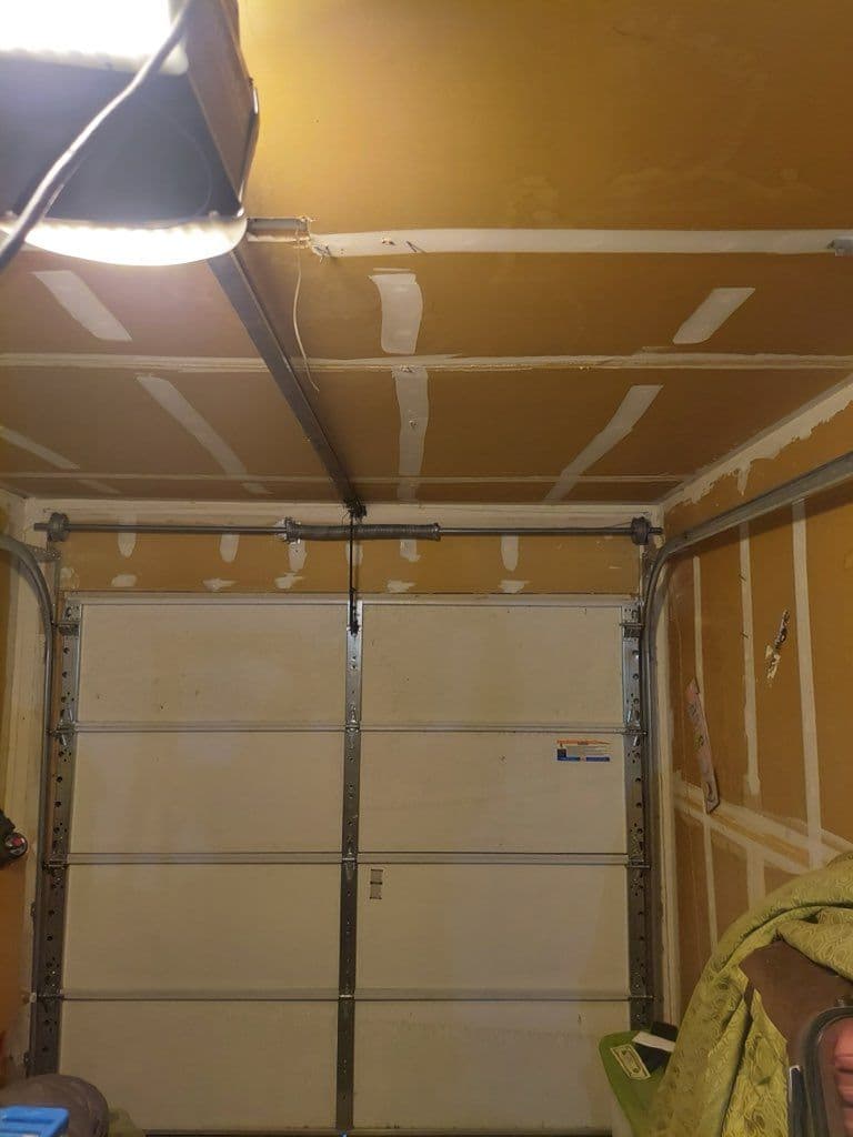 Wooden Garage Door Conversion in North Las Vegas image